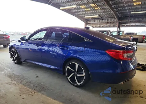2022 Honda Accord Sport z USA, uszkodzony, nr VIN 1HGCV1F33NA104765